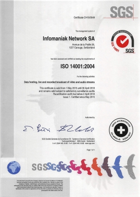 ISO14001-Infomaniak