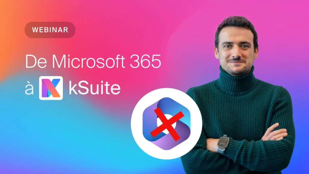 Gouvernance des données en entreprise, pourquoi et comment passer de Microsoft 365 à la kSuite d’Infomaniak
