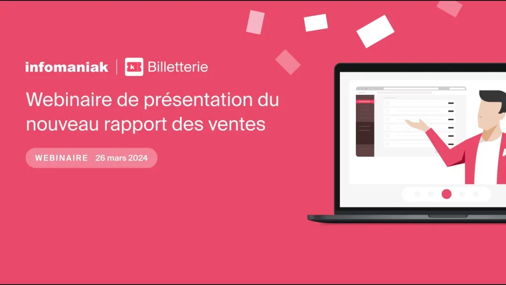 Nouveau rapport des ventes : analyser vos performances avec la Billetterie d’Infomaniak