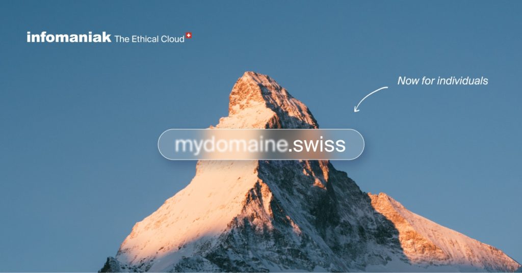 Dominio .swiss para todos: registra tu dominio al mejor precio