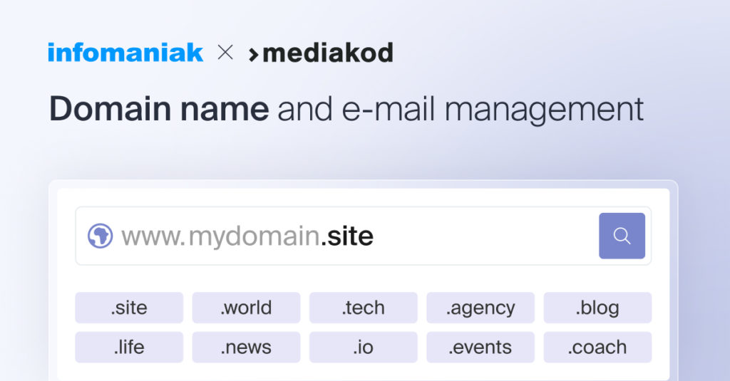 Estudio de caso: Mediakod migra todos sus dominios a Infomaniak para optimizar sus costes