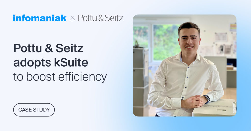 Estudio de caso: Pottu & Seitz sustituye Microsoft SharePoint por kSuite