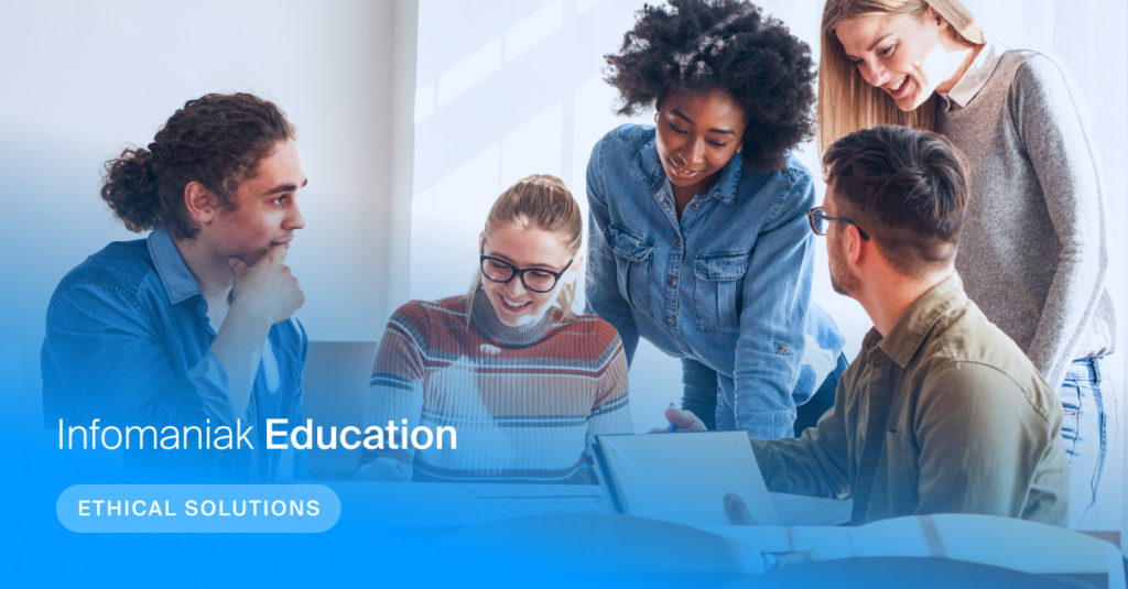 Infomaniak Educación: la oferta para estudiantes, para colaborar, crear un sitio web gratuito y desarrollar las competencias informáticas