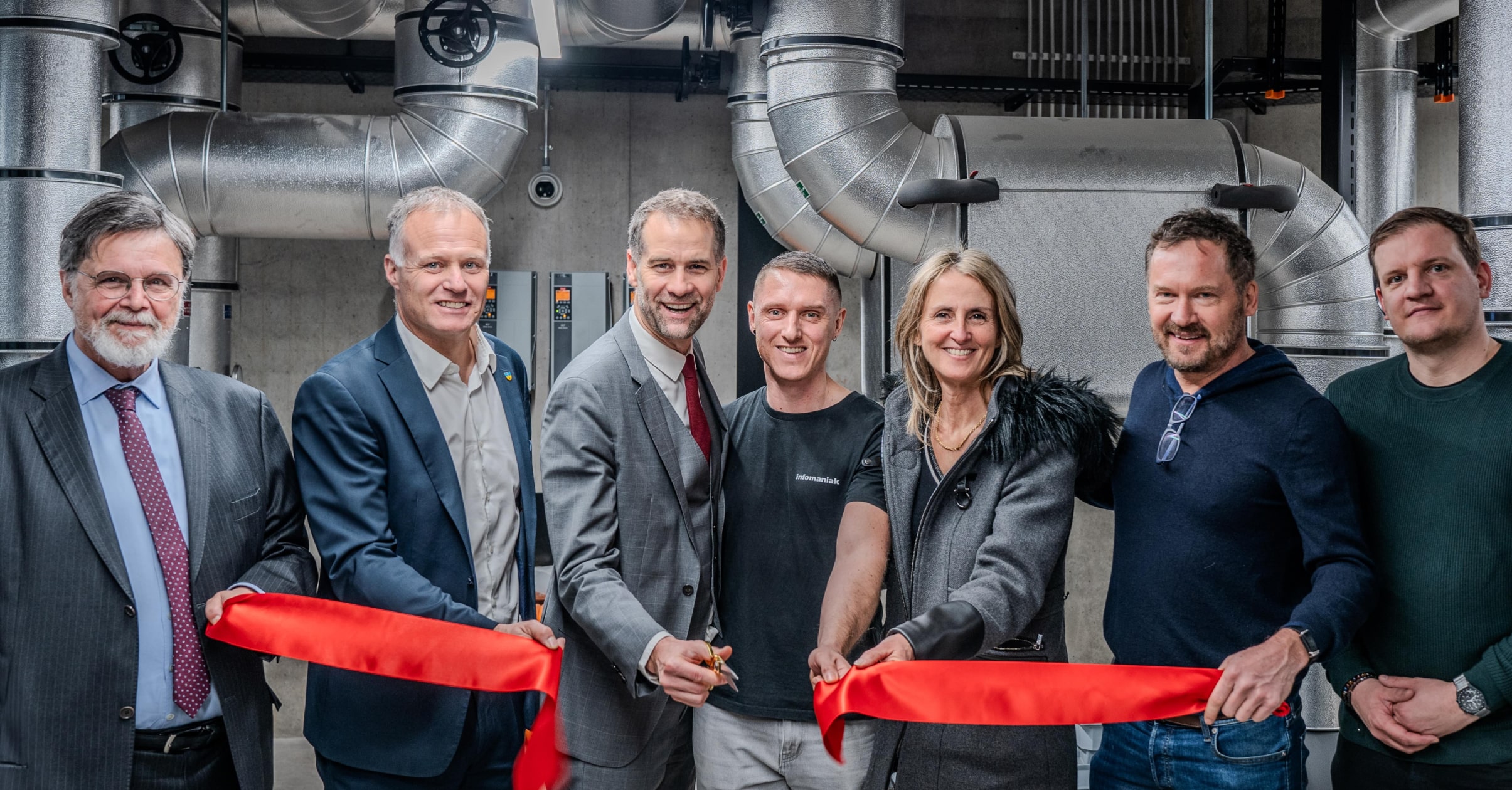 Infomaniak inaugurates a revolutionary data center that recovers 100% of its energy to heat buildings - Infomaniak