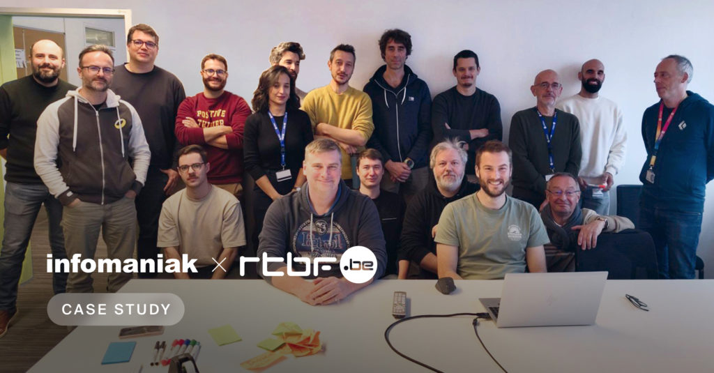 RTBF chooses Infomaniak for a high-availability infrastructure dedicated to more than 2 million users