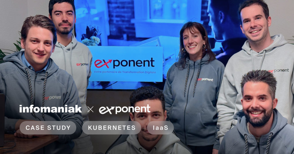Case study: Exponent creates a highly available and sovereign Kubernetes infrastructure with Infomaniak’s Public Cloud