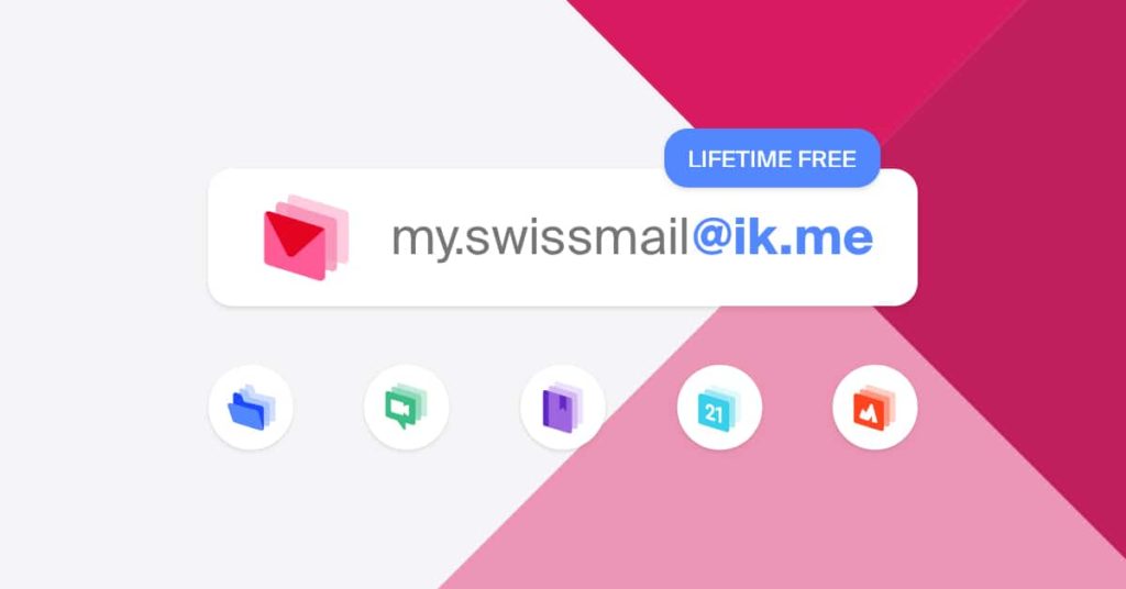 Un indirizzo e-mail gratuito per sempre sviluppato e gestito in Svizzera