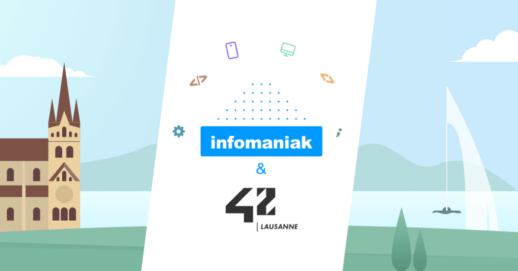 Infomaniak × École 42 de Lausana: formación de desarrollador gratuita y local para competencias de nivel mundial