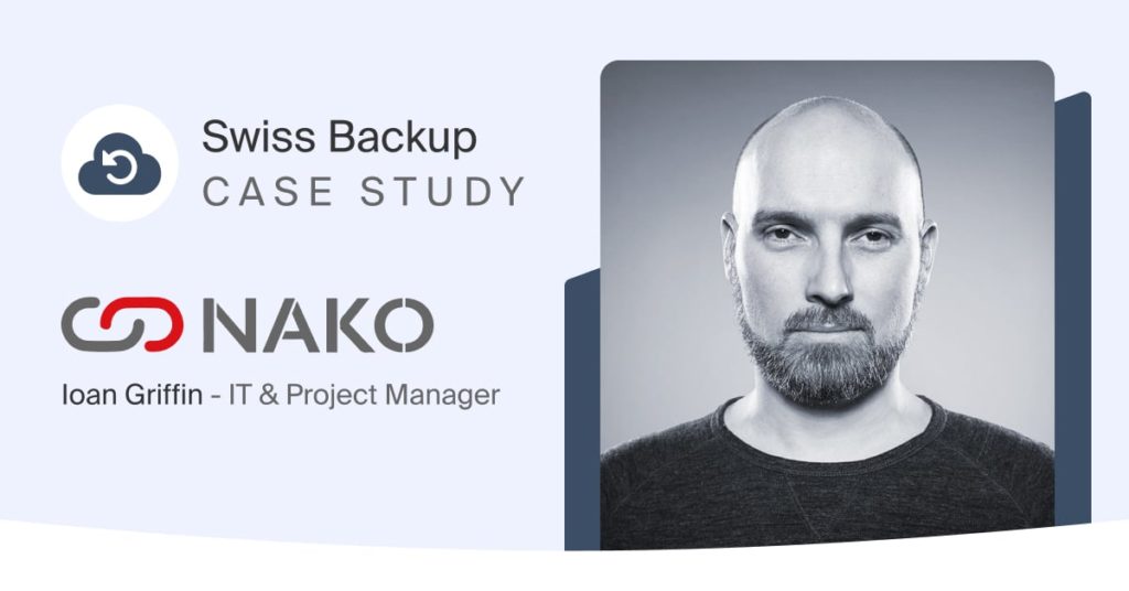 Estudio de caso: Nako moderniza su oferta de copia de seguridad de datos y ciberseguridad con Swiss Backup