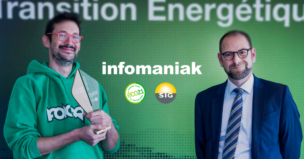 Infomaniak gana el Trofeo SIG de la Transición Energética